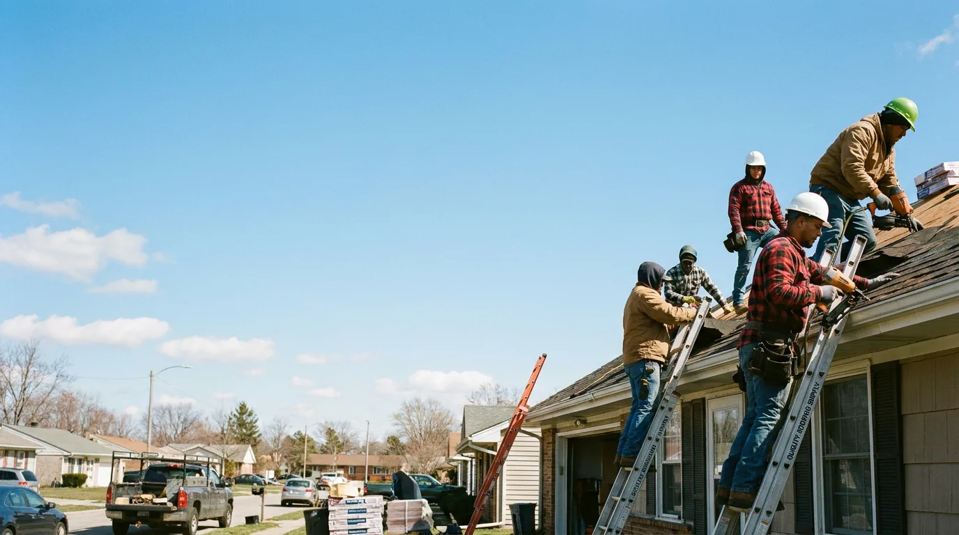 Roofing in Roans Prairie, TX near me
